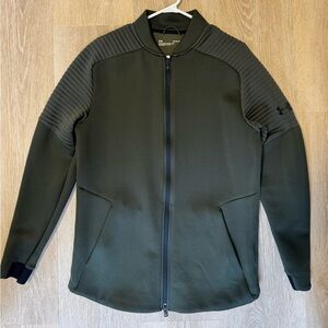 Under Armour green full zip long jacket